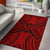 Hawaii Area Rug Polynesian Tradition AH Rug Red - Polynesian Pride