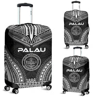 Palau Polynesian Chief Luggage Cover - Black Version Black - Polynesian Pride