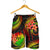 Tahiti Polynesian Men Shorts - Reggae Plumeria - Polynesian Pride