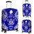 Niue Polynesian Luggage Covers Map Blue Blue - Polynesian Pride