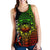 Hawaii Custom Personalised Women's Racerback Tank - Hawaii Seal Rocket Style (Reggae) - Polynesian Pride