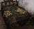 Hawaii Polynesian Turtle Quilt Bed Set Gold - Polynesian Pride