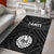 Tahiti Area Rug - Tahiti Seal In Polynesian Tattoo Style (Black) - Polynesian Pride