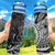 Cook Islands Hydro Tracking Bottle - Wings Style Hydro Tracking Bottle - Cook Islands 32oz Large Black - Polynesian Pride