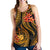 Samoa Polynesian Women Racerback Tank - Gold Plumeria - Polynesian Pride