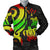 Kosrae Micronesian Men Bomber Jacket - Reggae Tentacle Turtle Reggae - Polynesian Pride