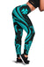 Wallis and Futuna Women's Leggings - Turquoise Tentacle Turtle - Polynesian Pride