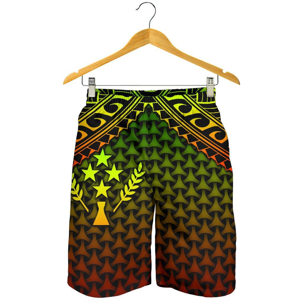Polynesian Kosrae Men's Shorts - Reggae Vintage Polynesian Patterns - Polynesian Pride