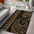 Hawaii Kakau Polynesian Rug Rug Gold - Polynesian Pride