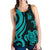 New Caledonia Women's Racerback Tank - Turquoise Tentacle Turtle - Polynesian Pride