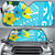 Hawaii Auto Sun Shade - Polynesian Pattern Aquamarine Stone Color AUTO SUN SHADE Universal Fit BLUE - Polynesian Pride