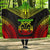 Marquesas Islands Polynesian Chief Hooded Blanket - Reggae Version Hooded Blanket Reggae - Polynesian Pride