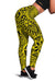 Polynesian Hawaiian Style Tribal Tattoo Yellow Hawaii Women's Leggings AH Yellow - Polynesian Pride