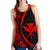 Kanaka Hawaii Map Red Polynesian Women's Racerback Tank - Polynesian Pride