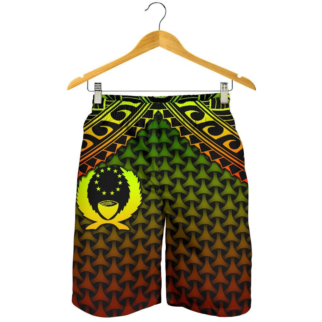 Polynesian Pohnpei Men's Shorts - Reggae Vintage Polynesian Patterns - Polynesian Pride