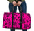 Polynesian Turtle Palm And Sea Pebbles Pink Hawaii Travel Bag - Polynesian Pride