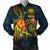 Federated States of Micronesia Polynesian Men's Bomber Jacket - Legend of FSM (Blue) Blue - Polynesian Pride