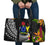 Cook Islands Travel Bag - Custom Personalised Seal Spiral Polynesian Patterns Travel Bag - Black - Cook Islands One size Black - Polynesian Pride