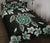 Hawaiian Greenie Turtle Plumeria Quilt Bed Set - Polynesian Pride