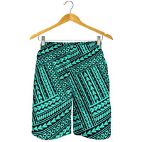 Polynesian Nation Turquoise Men's Short - Polynesian Pride