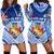 Mate Ma'a Tonga Rugby Women's Hoodie Dress Polynesian Creative Style - Blue Blue - Polynesian Pride