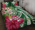 Hawaii Polynesian Turtle Tropical Hibiscus Plumeria Quilt Bed Set - Green - Polynesian Pride