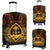 Guam Polynesian Luggage Cover - Gold Turtle Homeland GOLD - Polynesian Pride