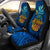 Hawaii Car Seat Covers - Aloha Pineapple Universal Fit Blue - Polynesian Pride