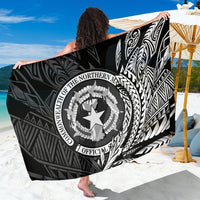 Northern Mariana Islands Sarong - Wings Style Sarong - Northern Mariana Islands One Size Black - Polynesian Pride