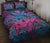 Hawaii Turtle Wave Polynesian Quilt Bed Set - Hey Style Blue - Polynesian Pride