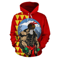 Mauna Kea Kanaka Warrior Hoodie - Polynesian Pride