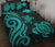 Papua New Guinea Quilt Bed Set - Turquoise Tentacle Turtle Turquoise - Polynesian Pride