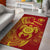 Hawaii Polynesian Area Rug - Vintage Polynesian Turtle (Red) Red - Polynesian Pride