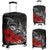 Polynesian Hawaii Luggage Covers - Humpback Whale with Hibiscus (White) - Polynesian Pride