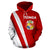 Tonga Hoodie Tonga Coat of Arms Red - Polynesian Pride