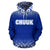 Chuuk All Over Hoodie Blue Fog Style - Polynesian Pride