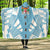 Fiji Hooded Blanket - Polynesian Tattoo Flag Hooded Blanket White - Polynesian Pride