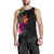 Polynesian Men's Tank Top - Hibiscus Pattern - Polynesian Pride