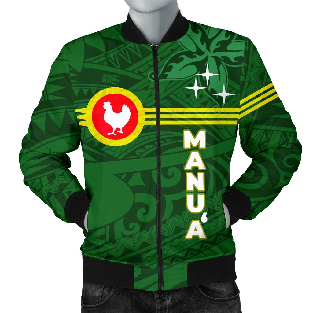 American Samoa Men's Bomber Jacket - Manu'a Islands Group - Polynesian Pride