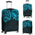 New Zealand Luggage Covers, Maori Polynesian Tattoo Blue Blue - Polynesian Pride