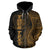 Samoa Polynesian Custom Zip up Hoodie Coconut Gold - Polynesian Pride