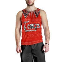 Coat of Arms Tonga Men's Tank Top K4 - Polynesian Pride