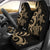 New Caledonia Car Seat Covers - Gold Tentacle Turtle Universal Fit Gold - Polynesian Pride