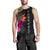 Polynesian Custom Personalised Men's Tank Top - Hibiscus Pattern - Polynesian Pride