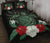 Hawaii Turtle Map Hibiscus Quilt Bed Set - Polynesian Pride