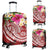 Polynesian Hawaii Luggage Covers - Summer Plumeria (Red) - Polynesian Pride