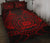 Samoa Polynesian Quilt Bed Set - Samoa Red Seal Red - Polynesian Pride