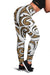 Polynesian Maori Ethnic Ornament Gold Hawaii Women's Leggings AH Gold - Polynesian Pride