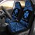 Wallis and Futuna Polynesian Custom Personalised Car Seat Covers - Pride Blue Version Universal Fit Blue - Polynesian Pride