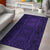 Hawaii Area Rug Polynesian Symmetry AH Rug Violet Black - Polynesian Pride